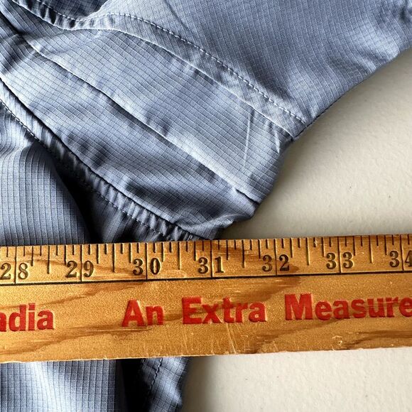 Duluth Trading Co Mens Blue S/S Button Down 3XL Shirt - Picture 7 of 8